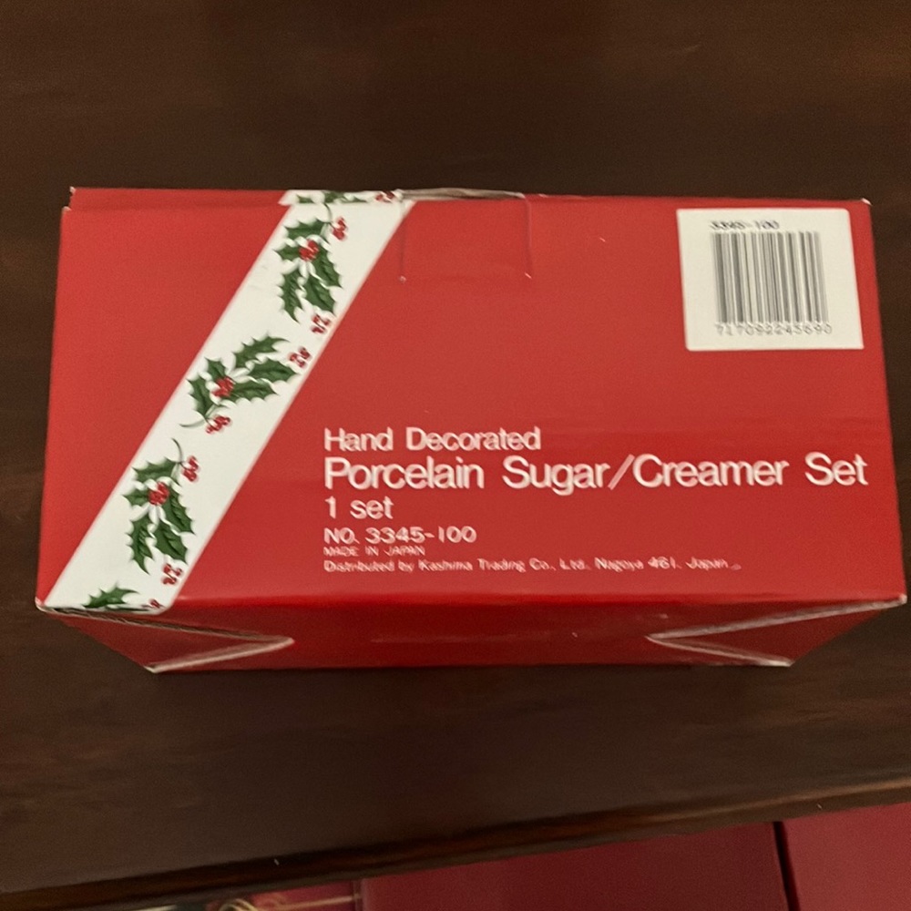Kashima Porcelain Sugar& Creamer Set